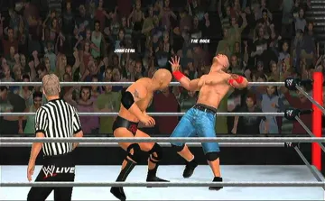 WWE 12 screen shot game playing